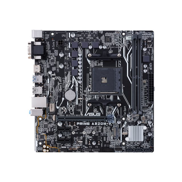 ASUS PRIME A320M-K Motherboard Micro ATX - Socket AM4 - AMD A320