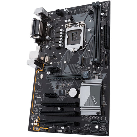 Asus Prime H310-PLUS Intel LGA-1151 ATX LED Lighting DDR4 2666MHz M.2 Support HDMI SATA 6 Gbps and USB 3.1 Gen 1 Motherboard - Black