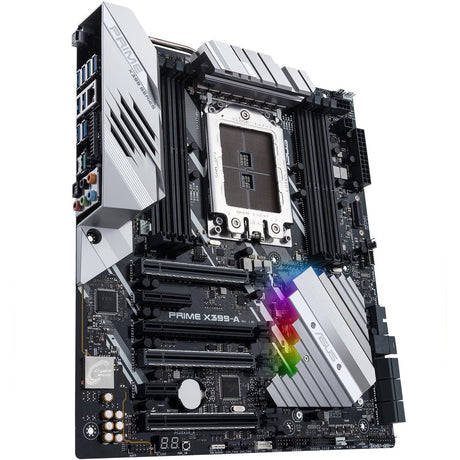 ASUS PRIME X399-A Socket TR4/X399/DDR4/S-ATA 600/E-ATX Motherboard - Black