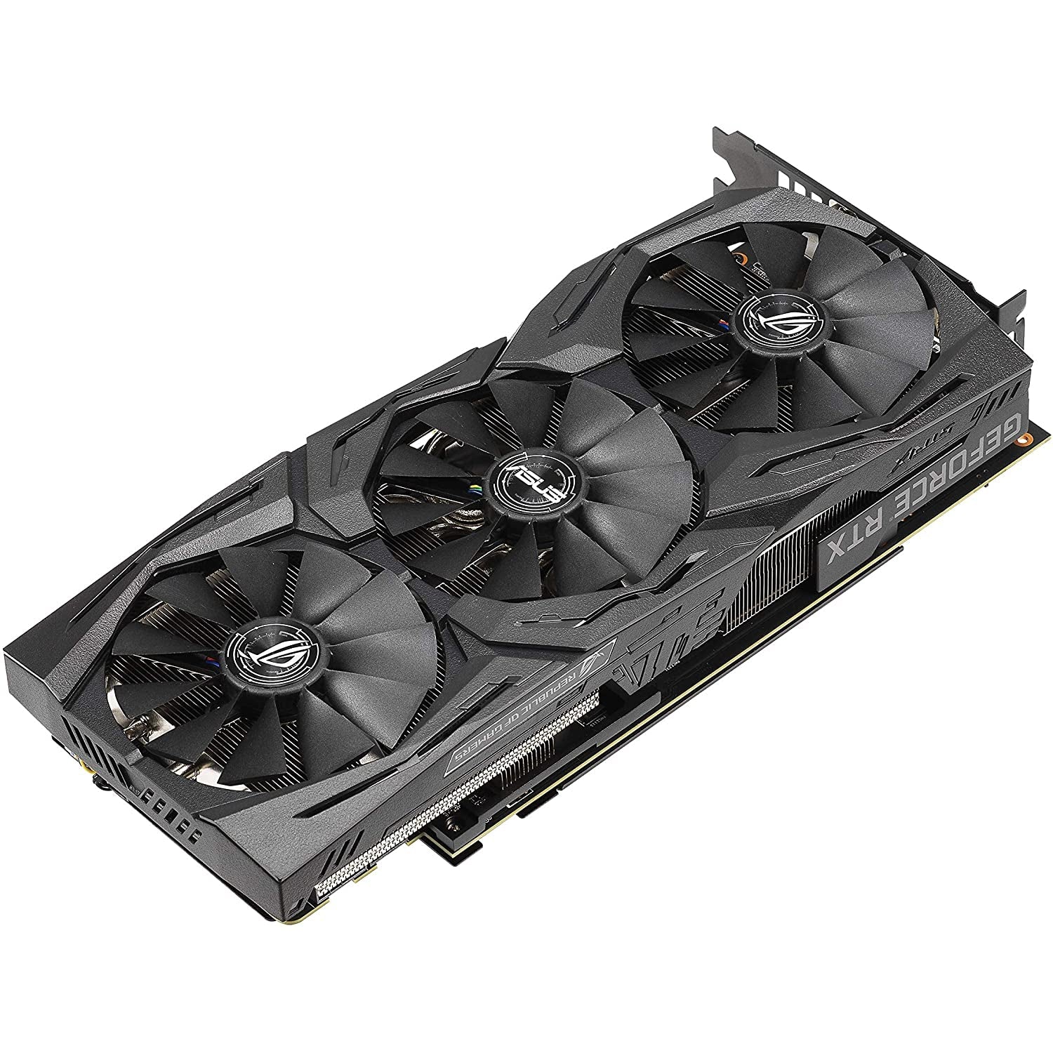 ASUS ROG-STRIX-RTX2070-O8G-Gaming ROG Strix GeForce RTX 2070 OC Edition 8 GB GDDR6 with Powerful Cooling for Higher Refresh Rates and VR Gaming