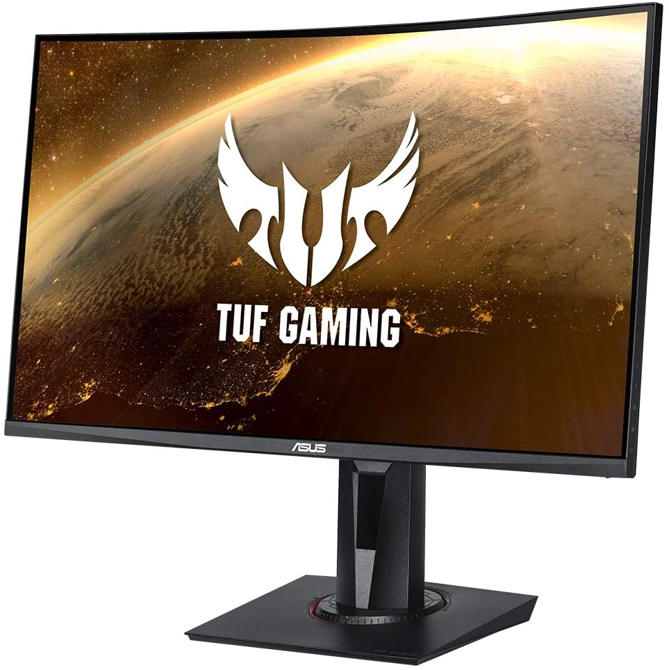 ASUS TUF Gaming VG27WQ Curved Gaming Monitor 27 inch WQHD (2560x1440), 165Hz