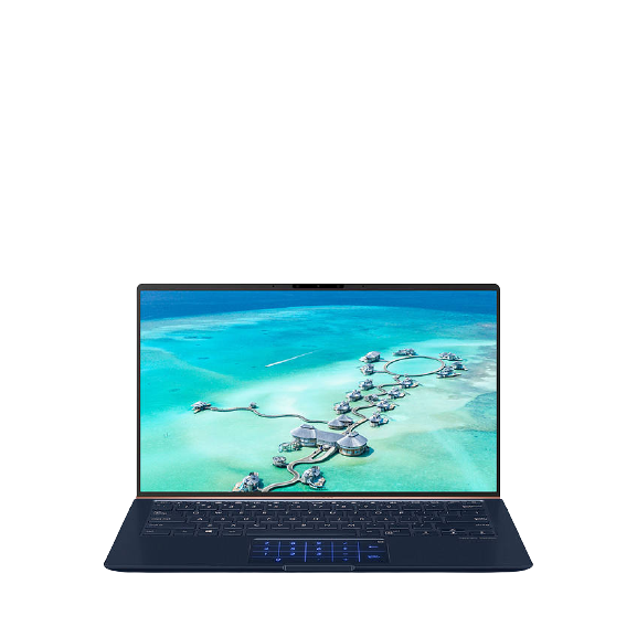 ASUS ZenBook UX434 Laptop Intel Core i7 16GB RAM 512GB SSD 14" - Royal Blue - Refurbished Excellent