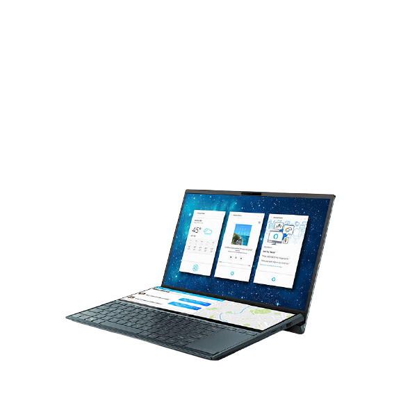 ASUS ZenBook Duo UX481FL-HJ093T Laptop Intel Core i7-10510U 16GB RAM 512GB SSD 14" - Blue