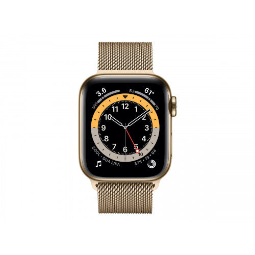 Apple watch series 6 gold stainless steel 40mm sales