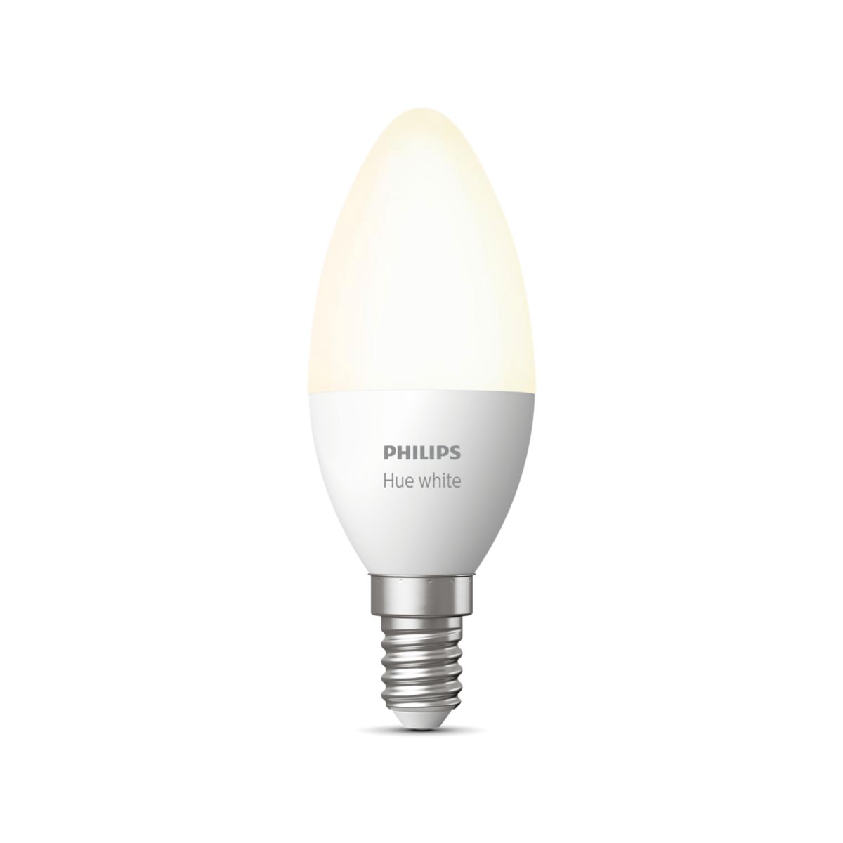Philips Hue E14 White Smart Candle Bulb with Bluetooth