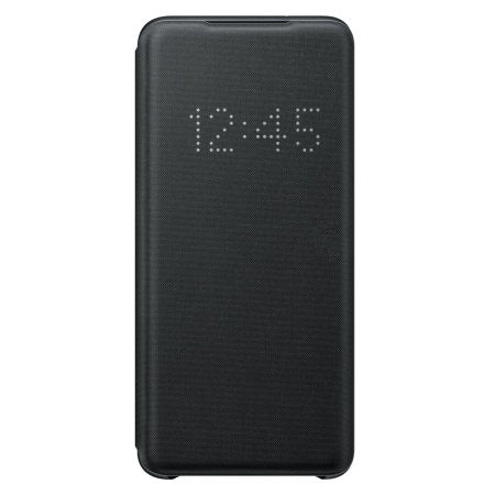 Samsung Official Galaxy S20 LED View Cover Case, Black
