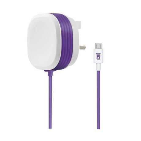 Juice Micro USB Powerful Mains Charger - White