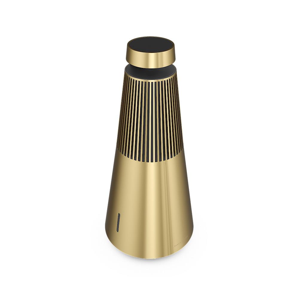 Bang & Olufsen BeoSound 2 Smart Speaker with the Google Assistant, Brass