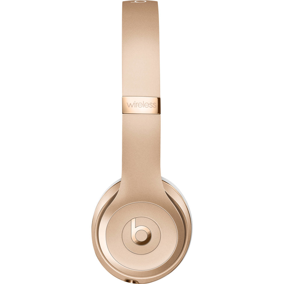 Beats Solo3 Wireless Bluetooth On-Ear Headphones - Gold
