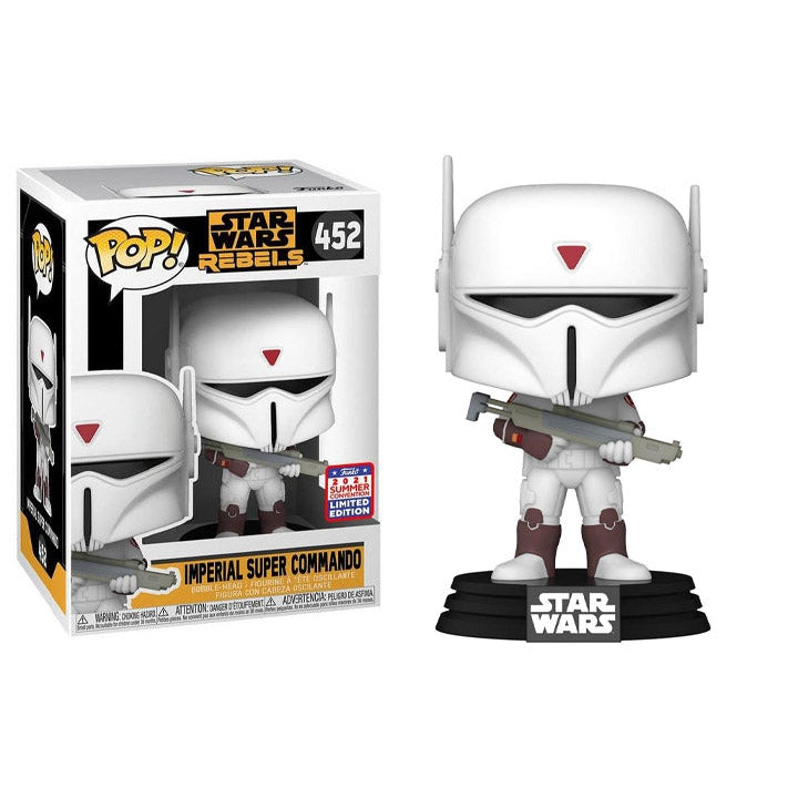 Funko Pop 452 - Star Wars - Imperial Super Commando - Refurbished Pristine