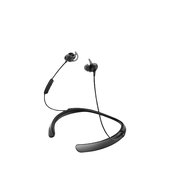 Bose QuietControl Noise Cancelling QC30 Bluetooth/NFC Wireless In-Ear Headphones with Mic/Remote, Black