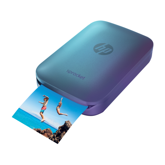 HP Sprocket 200 Photo Printer - Blue