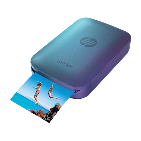 HP Sprocket 200 Photo Printer - Blue