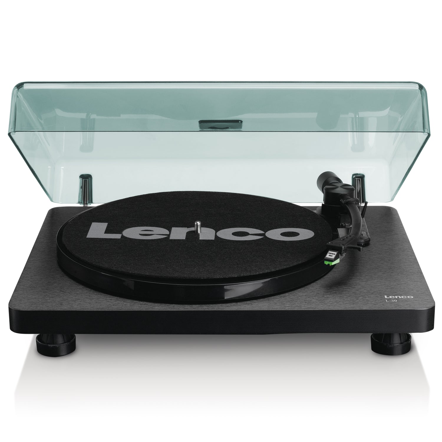 Lenco L-30BK Turntable with USB/PC encoding, Black