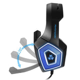 Hunterspider V-1 Pro Gaming Headset, Black/Blue