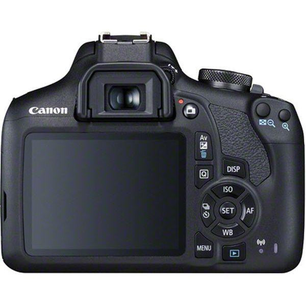 Canon EOS 2000D DSLR Camera with 18-55mm II IS Lens, Black