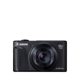 Canon PowerShot SX740 HS Digital Camera, 4K Ultra HD, 20.3MP, 40x Optical Zoom, Wi-Fi, Bluetooth, 3" Tiltable Screen, Black