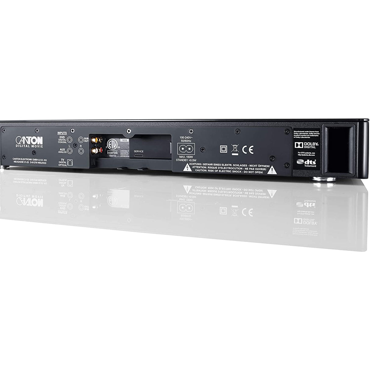 Canton DM 60 2.1 Virtual Surround System - Black