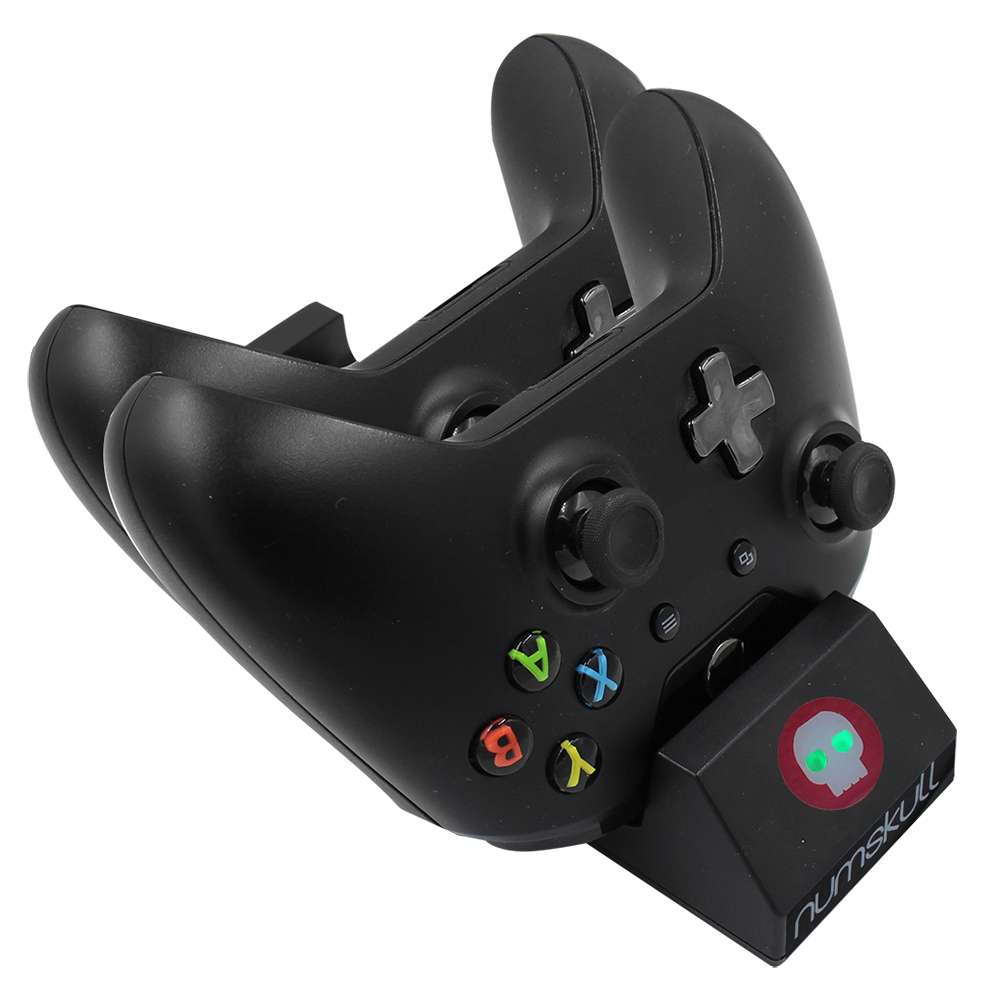 Numskull Xbox One Twin Controller Fast Charge Docking Station With x2 Battery Packs