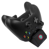 Numskull Xbox One Twin Controller Fast Charge Docking Station With x2 Battery Packs