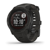 Garmin Instinct Solar, Solar-powered Rugged Outdoor Smartwatch - Black - Refurbished Excellent