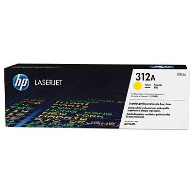 HP 312A LaserJet Toner Cartridge Yellow Jaune