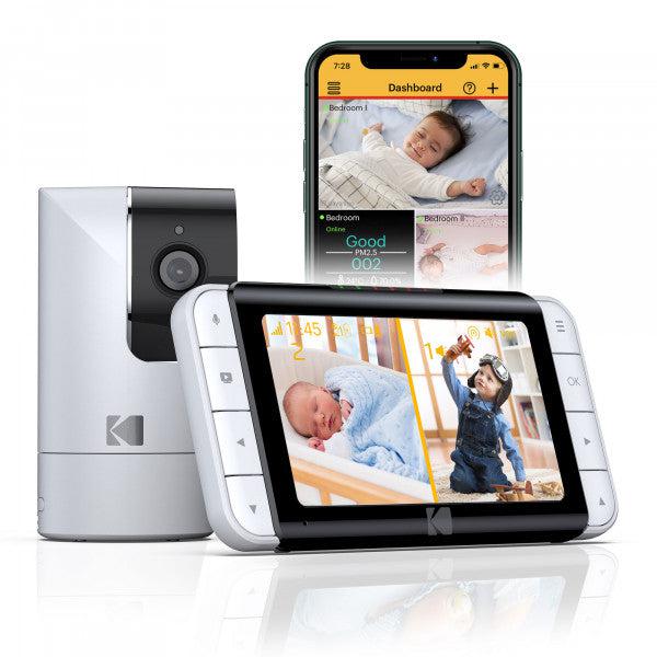Kodak Cherish C225 Smart Baby Monitor, White