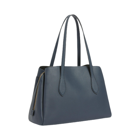 Coach Lora Leather Carryall, Midnight Navy