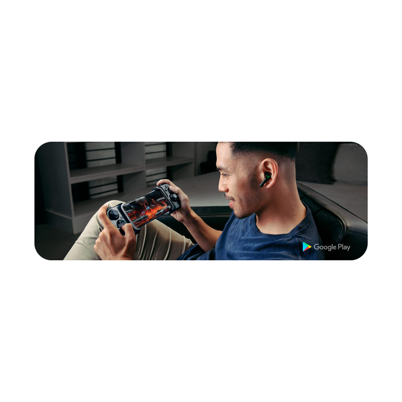Razer Kishi for Android Universal Mobile Gaming Controller USB-C, Black - Refurbished Good