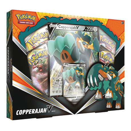 Pokemon TCG Sword & Shield Copperajah V Collection Box
