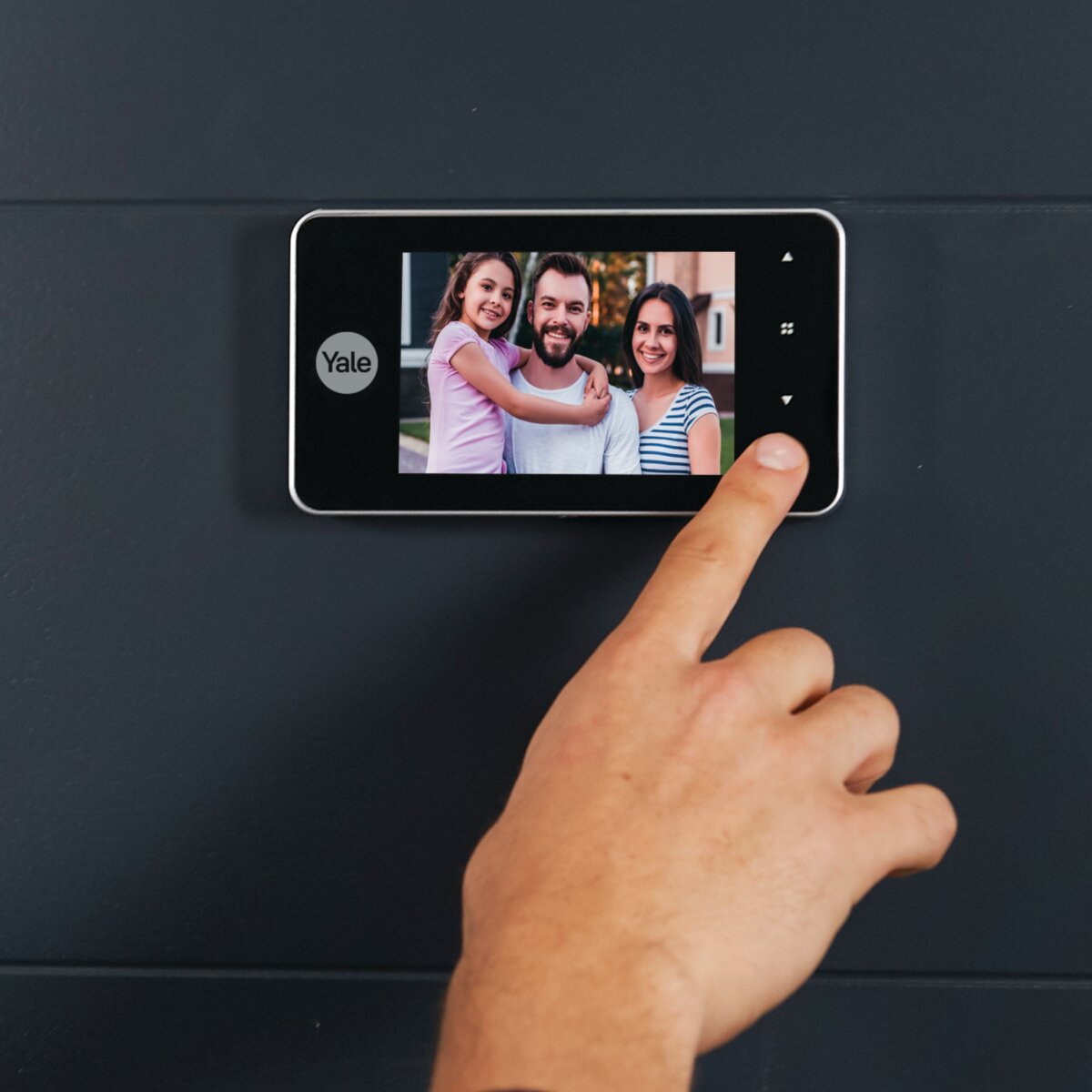 Yale DDV4500 Digital Door Viewer Memory DDV 4500 in Silver