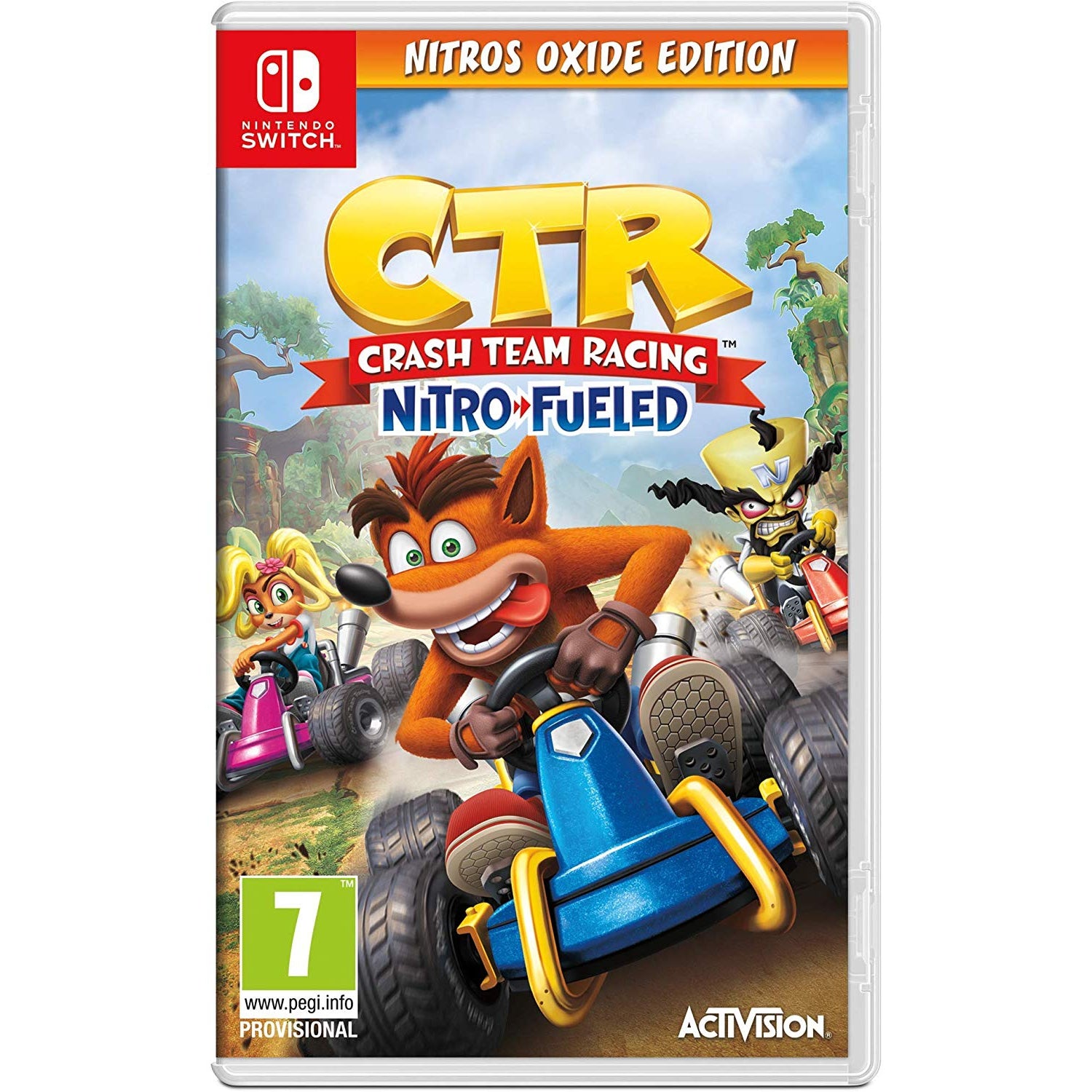 Crash Team Racing Nitro-Fueled - Nitros Oxide Edition (Nintendo Switch)