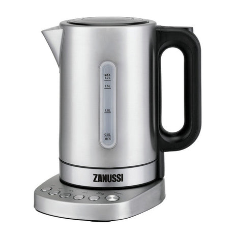 Zanussi ZEK-1290D-SS Digital Cordless Kettle 1.7L - Silver