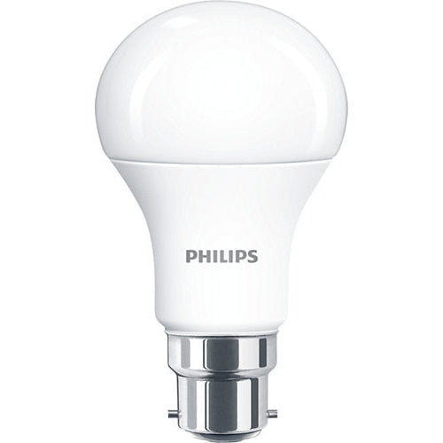 Philips 13W B22 A60 LED Non-Dimmable Classic Frosted Bulbs, Warm White, Pack of 2