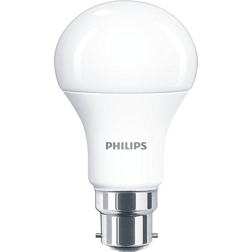 Philips 13W B22 A60 LED Non-Dimmable Classic Frosted Bulbs, Warm White, Pack of 2