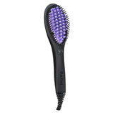 Dafni Hair Straightening Brush, Styles Hair Up to 10 Times Faster Than a Flat Iron, EU Plug, Black