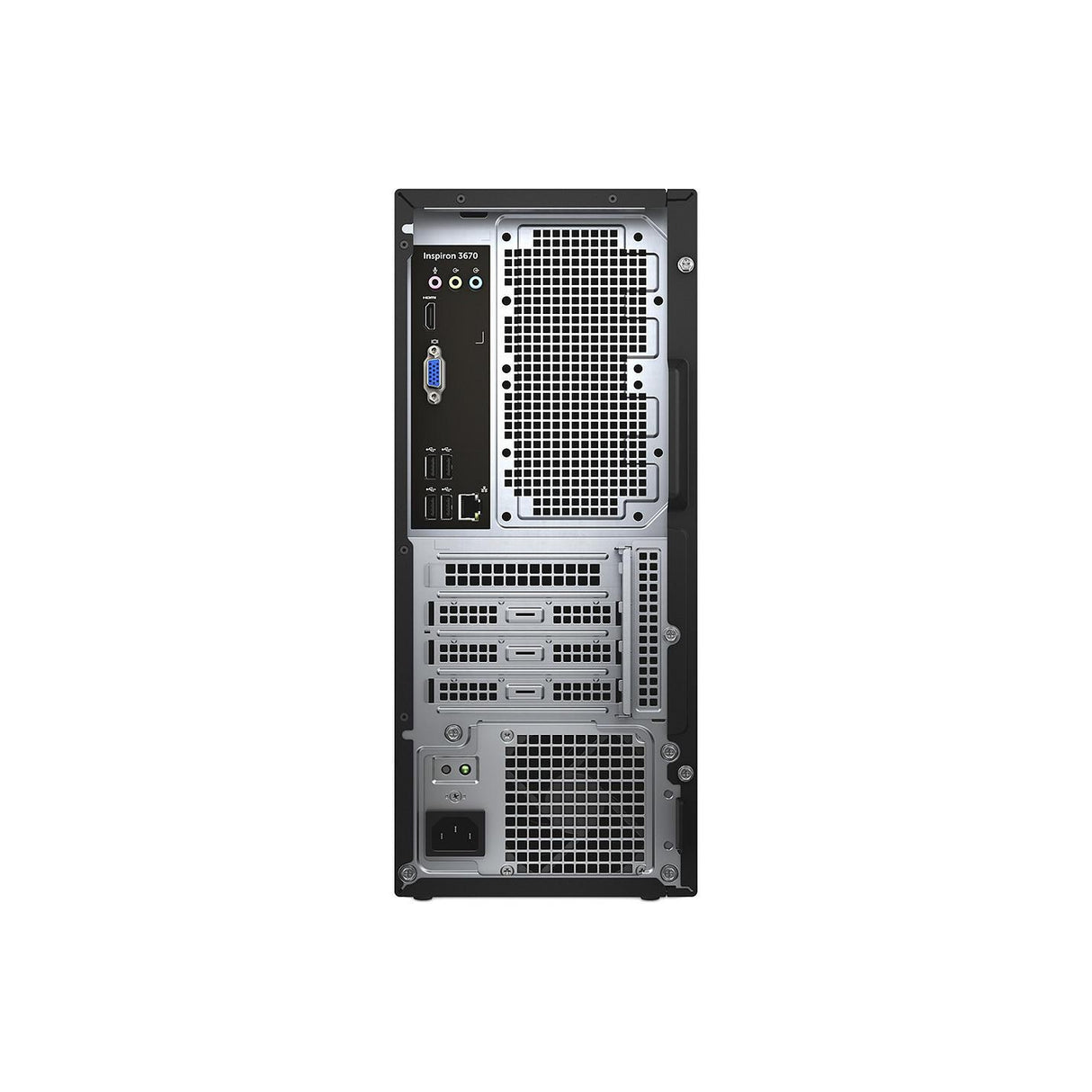 Dell Inspiron 3670 Desktop PC, Intel i3 9th Gen Processor, 8GB RAM, 1TB HDD, Black