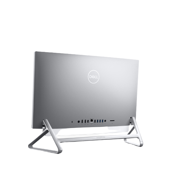 Dell Inspiron 5490 All-in-One Desktop PC, Intel Core i3 Processor, 8GB RAM, 256GB SSD, 23.8” Full HD, Silver/White