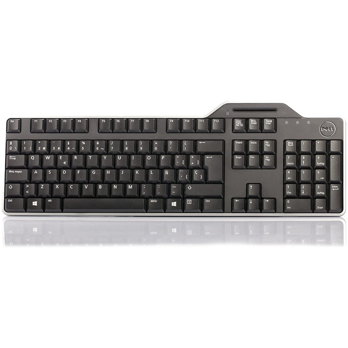 Dell KB-813 Smartcard Reader USB Keyboard, Black