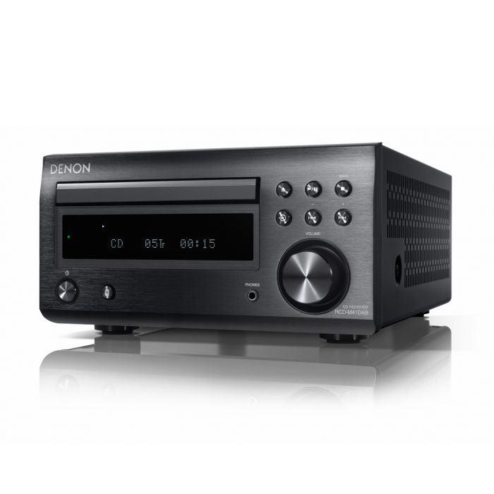 Denon DM41DAB Micro DAB CD FM System in Black