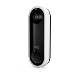 Arlo AVD1001 Video Doorbell, Black & White