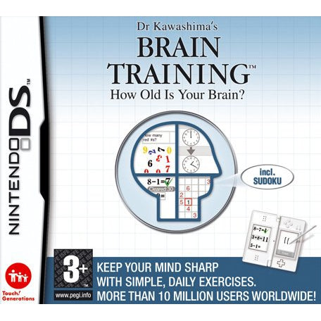 Dr Kawashima's Brain Training: How Old Is Your Brain (Nintendo DS)