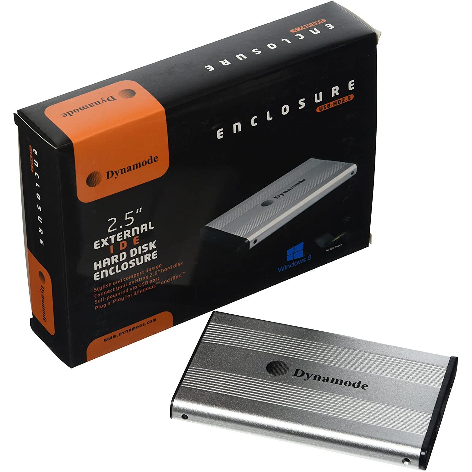 Dynamode USB-HD2.5 2.5-inch External USB2.0 Hard Disk Enclosure