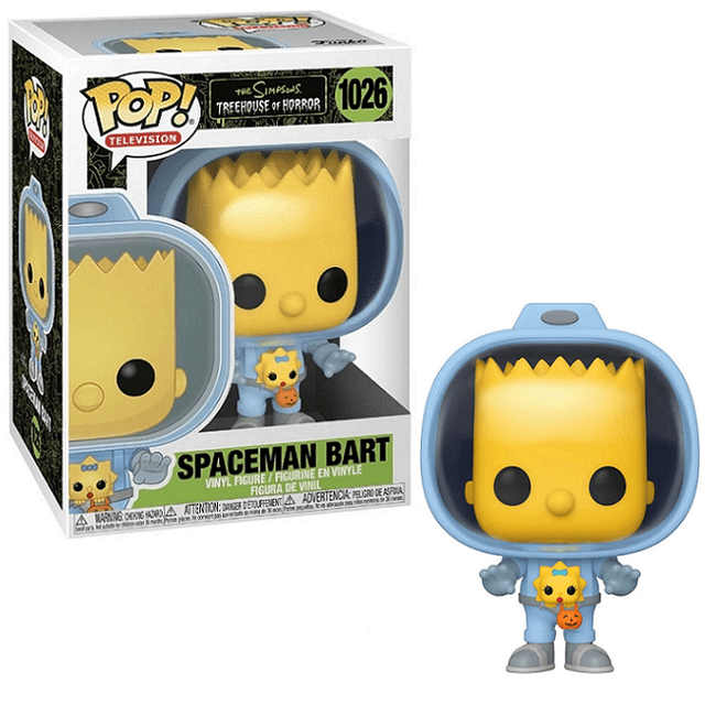 Funko Pop! Spaceman Bart Simpsons Treehouse of Horror Vinyl Figure