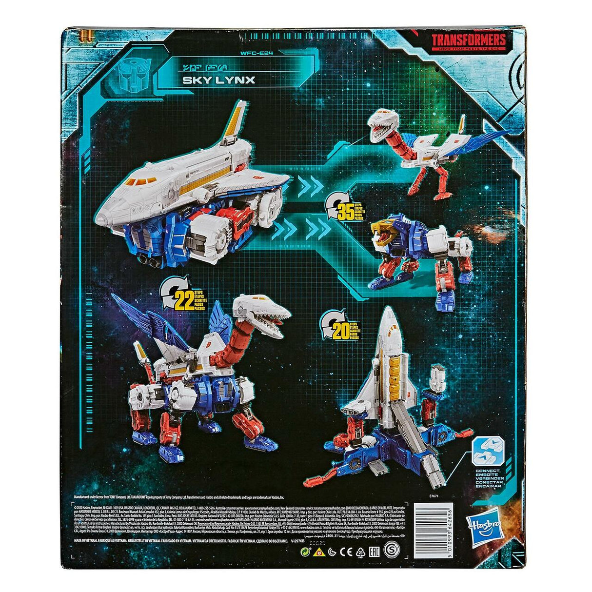 Transformers War for Cybertron: Earthrise Commander Class Sky Lynx Action Figure