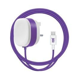 Juice Micro USB Powerful Mains Charger - White
