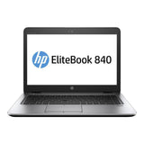 HP EliteBook 840 G3 14" Laptop Intel Core i5-6300U 8GB RAM 256GB SSD - Silver - Refurbished Good