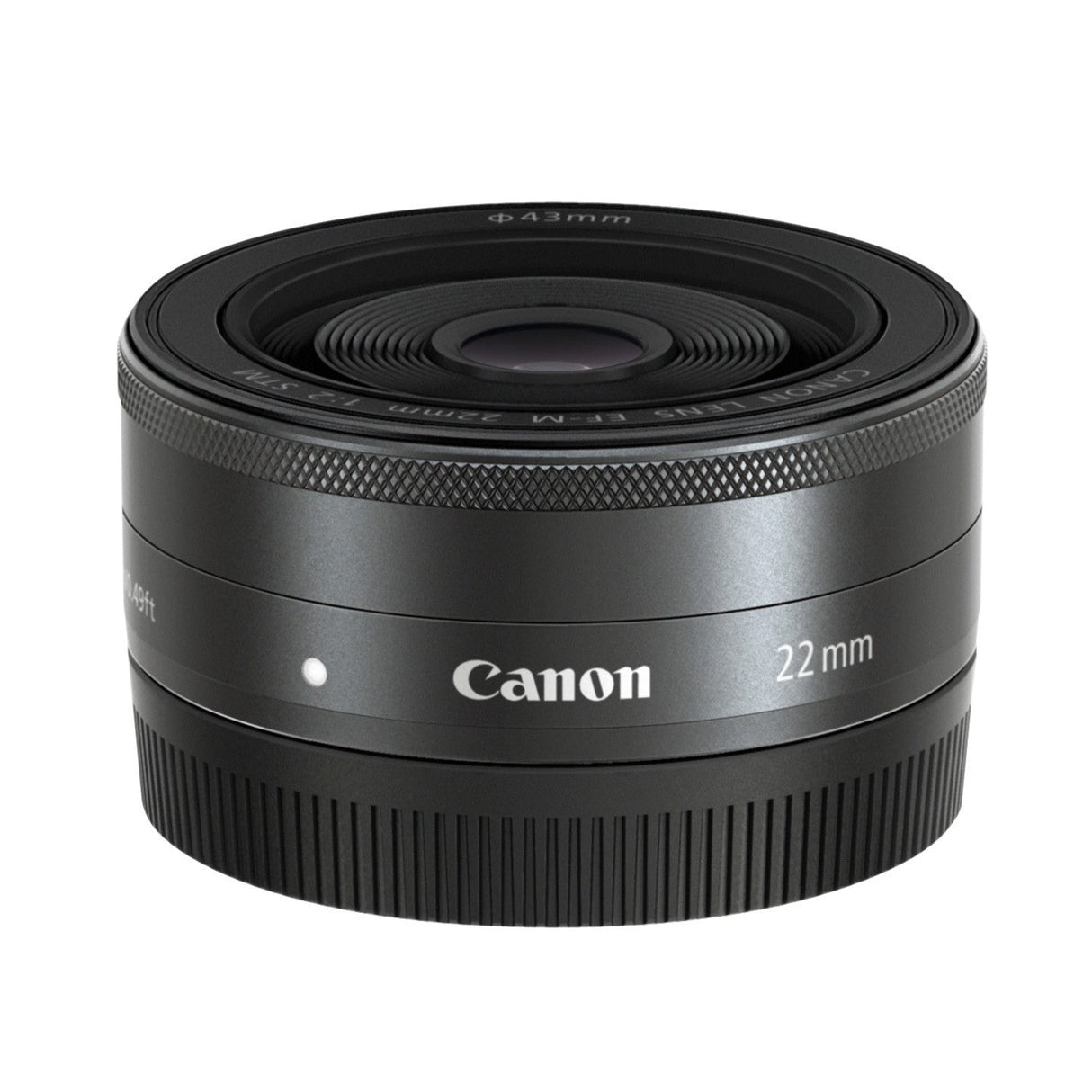 Canon EF-M 22mm f/2 STM Lens, Black