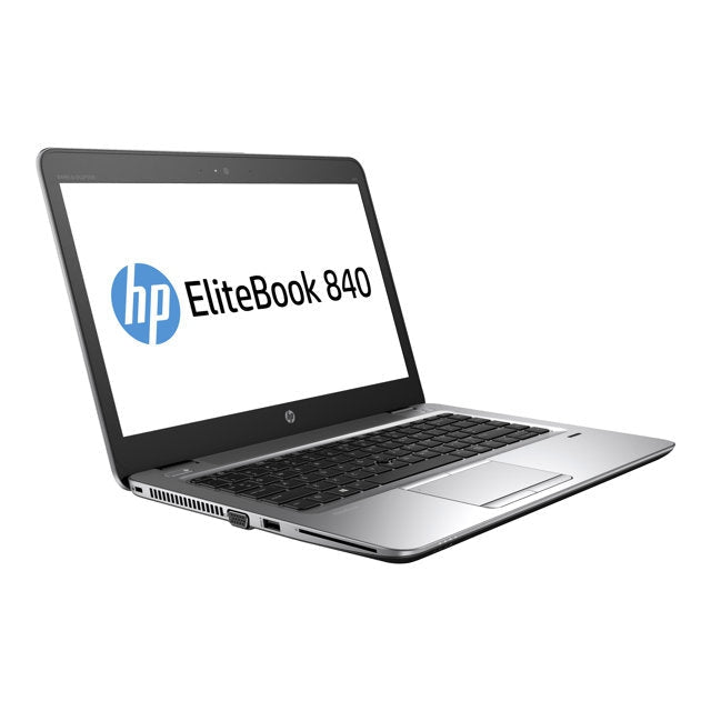 HP EliteBook 840 G4 14" Laptop, Intel Core i5, 8GB RAM, 256GB SSD - Silver - Refurbished Excellent