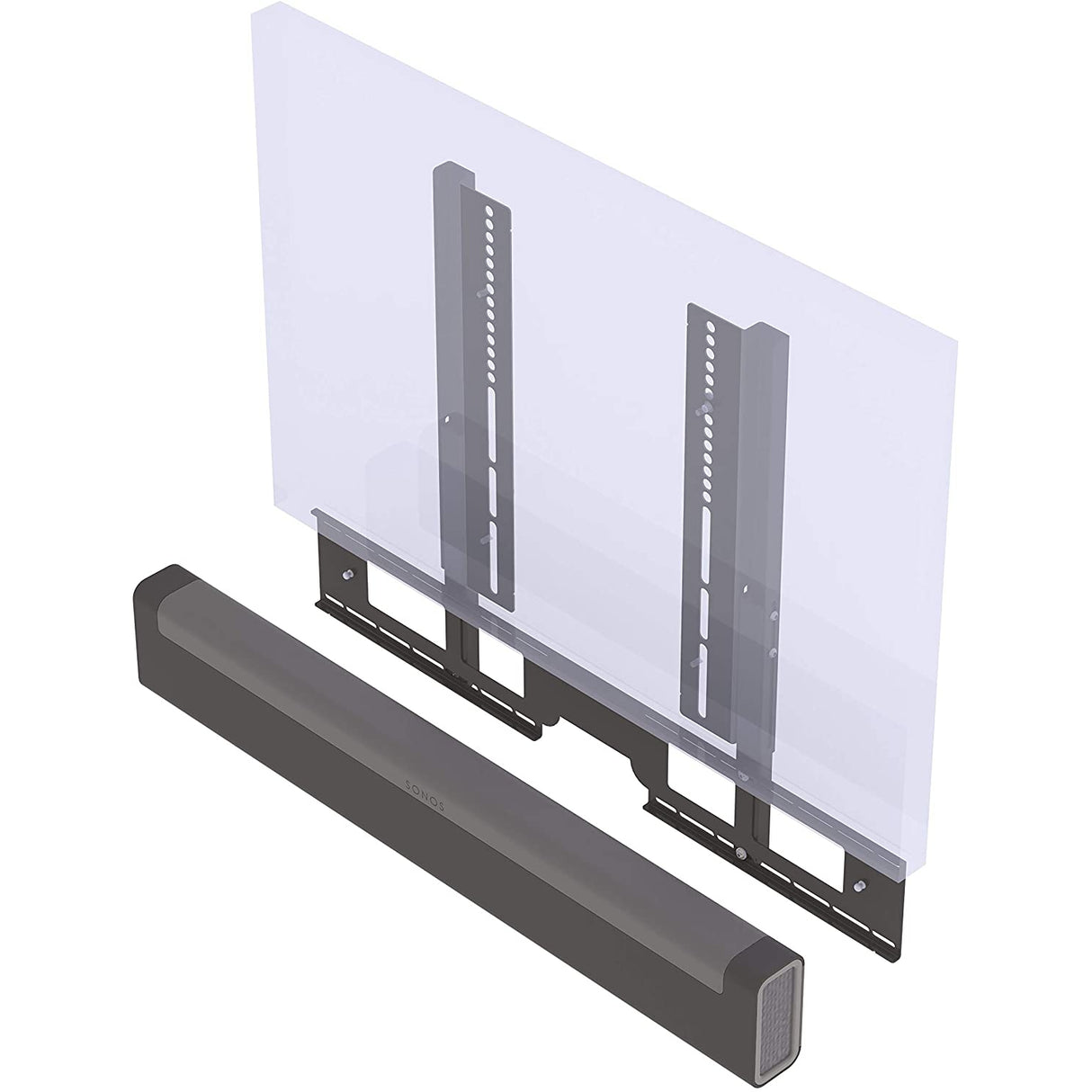 Flexson FLXPBTV1021 TV Mount Attachment for Sonos Playbar - Black